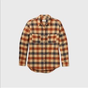 Plaid flannel shirt